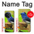 W3839 Bluebird of Happiness Blue Bird Hülle Schutzhülle Taschen und Leder Flip für OnePlus 11