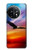 W3841 Bald Eagle Flying Colorful Sky Hülle Schutzhülle Taschen und Leder Flip für OnePlus 11