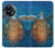 W1249 Blue Sea Turtle Hülle Schutzhülle Taschen und Leder Flip für OnePlus 11R