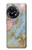 W3717 Rose Gold Blue Pastel Marble Graphic Printed Hülle Schutzhülle Taschen und Leder Flip für OnePlus 11R