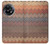 W3752 Zigzag Fabric Pattern Graphic Printed Hülle Schutzhülle Taschen und Leder Flip für OnePlus 11R