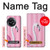 W3805 Flamingo Pink Pastel Hülle Schutzhülle Taschen und Leder Flip für OnePlus 11R