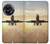 W3837 Airplane Take off Sunrise Hülle Schutzhülle Taschen und Leder Flip für OnePlus 11R