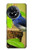 W3839 Bluebird of Happiness Blue Bird Hülle Schutzhülle Taschen und Leder Flip für OnePlus 11R