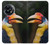 W3876 Colorful Hornbill Hülle Schutzhülle Taschen und Leder Flip für OnePlus 11R