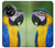 W3888 Macaw Face Bird Hülle Schutzhülle Taschen und Leder Flip für OnePlus 11R