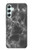 W2526 Black Marble Graphic Printed Hülle Schutzhülle Taschen und Leder Flip für Samsung Galaxy A34 5G