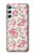 W3095 Vintage Rose Pattern Hülle Schutzhülle Taschen und Leder Flip für Samsung Galaxy A34 5G