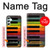 W3451 Colorful Piano Hülle Schutzhülle Taschen und Leder Flip für Samsung Galaxy A34 5G