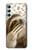 W3559 Sloth Pattern Hülle Schutzhülle Taschen und Leder Flip für Samsung Galaxy A34 5G