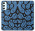 W3679 Cute Ghost Pattern Hülle Schutzhülle Taschen und Leder Flip für Samsung Galaxy A34 5G