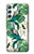 W3697 Leaf Life Birds Hülle Schutzhülle Taschen und Leder Flip für Samsung Galaxy A34 5G