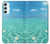 W3720 Summer Ocean Beach Hülle Schutzhülle Taschen und Leder Flip für Samsung Galaxy A34 5G