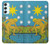 W3744 Tarot Card The Star Hülle Schutzhülle Taschen und Leder Flip für Samsung Galaxy A34 5G