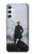 W3789 Wanderer above the Sea of Fog Hülle Schutzhülle Taschen und Leder Flip für Samsung Galaxy A34 5G