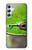 W3845 Green frog Hülle Schutzhülle Taschen und Leder Flip für Samsung Galaxy A34 5G