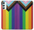 W3846 Pride Flag LGBT Hülle Schutzhülle Taschen und Leder Flip für Samsung Galaxy A34 5G