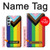 W3846 Pride Flag LGBT Hülle Schutzhülle Taschen und Leder Flip für Samsung Galaxy A34 5G