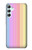 W3849 Colorful Vertical Colors Hülle Schutzhülle Taschen und Leder Flip für Samsung Galaxy A34 5G