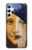 W3853 Mona Lisa Gustav Klimt Vermeer Hülle Schutzhülle Taschen und Leder Flip für Samsung Galaxy A34 5G