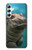 W3871 Cute Baby Hippo Hippopotamus Hülle Schutzhülle Taschen und Leder Flip für Samsung Galaxy A34 5G