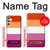 W3887 Lesbian Pride Flag Hülle Schutzhülle Taschen und Leder Flip für Samsung Galaxy A34 5G