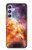 W1963 Nebula Rainbow Space Hülle Schutzhülle Taschen und Leder Flip für Samsung Galaxy A54 5G
