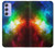 W2312 Colorful Rainbow Space Galaxy Hülle Schutzhülle Taschen und Leder Flip für Samsung Galaxy A54 5G