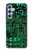 W3392 Electronics Board Circuit Graphic Hülle Schutzhülle Taschen und Leder Flip für Samsung Galaxy A54 5G