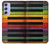 W3451 Colorful Piano Hülle Schutzhülle Taschen und Leder Flip für Samsung Galaxy A54 5G
