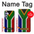 W3464 South Africa Flag Hülle Schutzhülle Taschen und Leder Flip für Samsung Galaxy A54 5G
