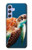 W3497 Green Sea Turtle Hülle Schutzhülle Taschen und Leder Flip für Samsung Galaxy A54 5G