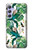 W3697 Leaf Life Birds Hülle Schutzhülle Taschen und Leder Flip für Samsung Galaxy A54 5G