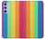 W3699 LGBT Pride Hülle Schutzhülle Taschen und Leder Flip für Samsung Galaxy A54 5G
