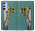 W3741 Tarot Card The Hermit Hülle Schutzhülle Taschen und Leder Flip für Samsung Galaxy A54 5G