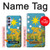 W3744 Tarot Card The Star Hülle Schutzhülle Taschen und Leder Flip für Samsung Galaxy A54 5G
