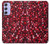 W3757 Pomegranate Hülle Schutzhülle Taschen und Leder Flip für Samsung Galaxy A54 5G