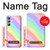 W3810 Pastel Unicorn Summer Wave Hülle Schutzhülle Taschen und Leder Flip für Samsung Galaxy A54 5G