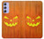 W3828 Pumpkin Halloween Hülle Schutzhülle Taschen und Leder Flip für Samsung Galaxy A54 5G