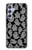 W3835 Cute Ghost Pattern Hülle Schutzhülle Taschen und Leder Flip für Samsung Galaxy A54 5G