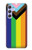 W3846 Pride Flag LGBT Hülle Schutzhülle Taschen und Leder Flip für Samsung Galaxy A54 5G