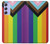 W3846 Pride Flag LGBT Hülle Schutzhülle Taschen und Leder Flip für Samsung Galaxy A54 5G