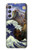 W3851 World of Art Van Gogh Hokusai Da Vinci Hülle Schutzhülle Taschen und Leder Flip für Samsung Galaxy A54 5G