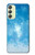 W2923 Frozen Snow Spell Magic Hülle Schutzhülle Taschen und Leder Flip für Samsung Galaxy A24 4G