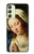 W3476 Virgin Mary Prayer Hülle Schutzhülle Taschen und Leder Flip für Samsung Galaxy A24 4G