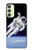 W3616 Astronaut Hülle Schutzhülle Taschen und Leder Flip für Samsung Galaxy A24 4G