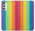 W3699 LGBT Pride Hülle Schutzhülle Taschen und Leder Flip für Samsung Galaxy A24 4G