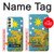 W3744 Tarot Card The Star Hülle Schutzhülle Taschen und Leder Flip für Samsung Galaxy A24 4G