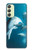 W3878 Dolphin Hülle Schutzhülle Taschen und Leder Flip für Samsung Galaxy A24 4G