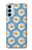 W3454 Floral Daisy Hülle Schutzhülle Taschen und Leder Flip für Samsung Galaxy M14